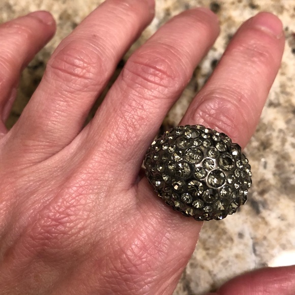 Crystal dome ring - Picture 3 of 6